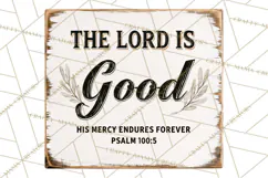 Christian Farmhouse Signs PNG, Faith Typography Bible Verse Product Image 5