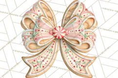 Gingerbread Christmas Accessories, Gingerbread Clipart PNG Product Image 4