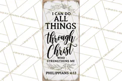 Christian Farmhouse Signs PNG, Faith Typography Bible Verse Product Image 5