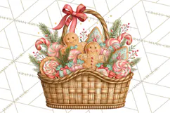 Gingerbread Christmas Accessories, Gingerbread Clipart PNG Product Image 3