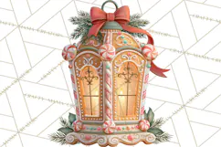 Gingerbread Christmas Accessories, Gingerbread Clipart PNG Product Image 2