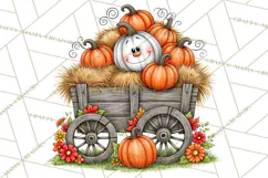 Halloween Farmhouse Signs & Decor Clipart, Halloween Png Product Image 4
