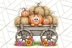 Halloween Farmhouse Signs & Decor Clipart, Halloween Png Product Image 5