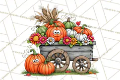 Halloween Farmhouse Signs & Decor Clipart, Halloween Png Product Image 3