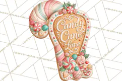 Gingerbread Christmas Signs, Gingerbread Clipart PNG Product Image 5