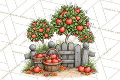 Halloween Farmhouse Signs & Decor Clipart, Halloween Png Product Image 3