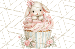 Easter Baking Clipart, Cute Easter Bakers, Pastel Cookies Product Image 2