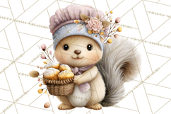 Easter Bakery Critters, Cute Mini World Animals, Pastel Png Product Image 3