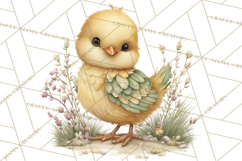 Spring Baby Animals Clipart PNG, Cute Easter and Spring Png Product Image 3