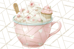 Easter Baking Clipart, Cute Easter Bakers, Pastel Cookies Product Image 3