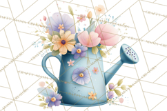 Spring Pets Clipart PNG, Cute Baby Animals Watercolor Product Image 5