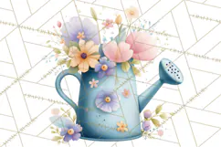 Spring Pets Clipart PNG, Cute Baby Animals Watercolor Product Image 5