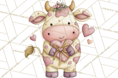 Valentine Animals Clipart PNG, Cute Animal Valentine Product Image 2