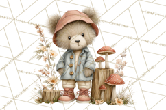 Spring Woodland Animal Clipart, Forest Animals PNG Product Image 2
