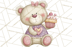 Valentine Animals Clipart PNG, Cute Animal Valentine Product Image 3
