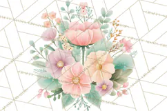 Spring Pets Clipart PNG, Cute Baby Animals Watercolor Product Image 5