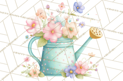 Spring Pets Clipart PNG, Cute Baby Animals Watercolor Product Image 3