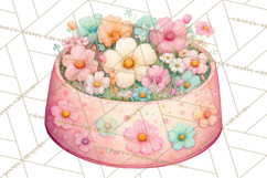 Spring Pets Clipart PNG, Cute Baby Animals Watercolor Product Image 4