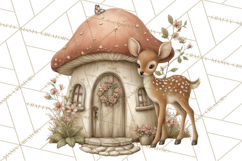 Spring Woodland Animal Clipart, Forest Animals PNG Product Image 5