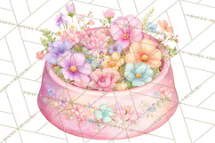 Spring Pets Clipart PNG, Cute Baby Animals Watercolor Product Image 2