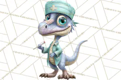 Dinosaur Veterinarian Clipart Cute Pet Care PNG Product Image 4