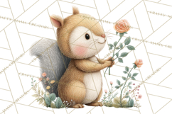 Cottagecore Animals PNG, Woodland Critters Clipart Product Image 4