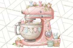 Easter Baking Clipart, Cute Easter Bakers, Pastel Cookies Product Image 4