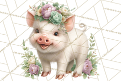 Spring Baby Animals Clipart PNG, Cute Easter and Spring Png Product Image 4