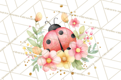 Spring Pets Clipart PNG, Cute Baby Animals Watercolor Product Image 4