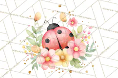 Spring Pets Clipart PNG, Cute Baby Animals Watercolor Product Image 4