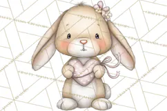Valentine Animals Clipart PNG, Cute Animal Valentine Product Image 4