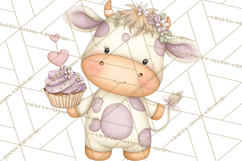Valentine Animals Clipart PNG, Cute Animal Valentine Product Image 5