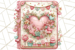 Valentine Reading Animals Clipart for Classroom Crafts Product Image 2