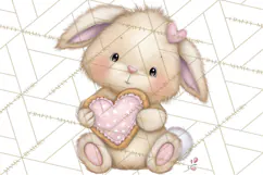 Valentine Animals Clipart PNG, Cute Animal Valentine Product Image 2