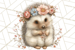 Spring Woodland Animal Clipart, Forest Animals PNG Product Image 5