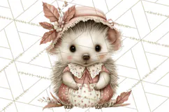Spring Woodland Animal Clipart, Forest Animals PNG Product Image 4