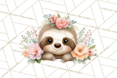 Adorable Baby Animals Easter Clipart PNG, Pastel Chicks Png Product Image 5