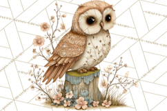 Spring Woodland Animal Clipart, Forest Animals PNG Product Image 4