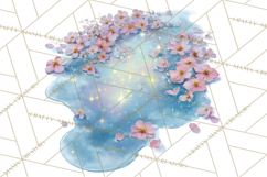 Rainy Day Clipart, Spring Weather Clip Art PNG, Umbrella Product Image 3