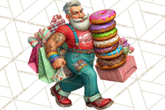 Funky Grandpa Clipart PNG Quirky Senior Cartoon Characters Product Image 2