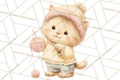 Spring Pets Clipart PNG, Cute Baby Animals Watercolor Product Image 2