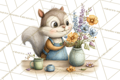 Cottagecore Animals PNG, Woodland Critters Clipart Product Image 2