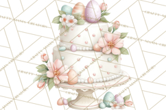 Easter Baking Clipart, Cute Easter Bakers, Pastel Cookies Product Image 2