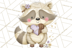 Valentine Animals Clipart PNG, Cute Animal Valentine Product Image 3