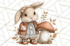 Spring Woodland Animal Clipart, Forest Animals PNG Product Image 5
