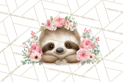 Adorable Baby Animals Easter Clipart PNG, Pastel Chicks Png Product Image 3