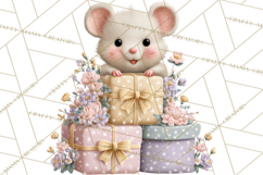 Easter Bakery Critters, Cute Mini World Animals, Pastel Png Product Image 3