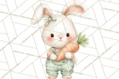 Spring Pets Clipart PNG, Cute Baby Animals Watercolor Product Image 2