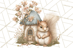 Spring Woodland Animal Clipart, Forest Animals PNG Product Image 4