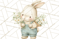 Spring Pets Clipart PNG, Cute Baby Animals Watercolor Product Image 5